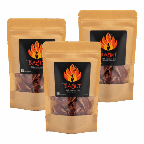 BAYKT Prosciutto Crisps – 3 Pack of Original